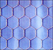 Galvanized reverse twist hexagonal wire netting